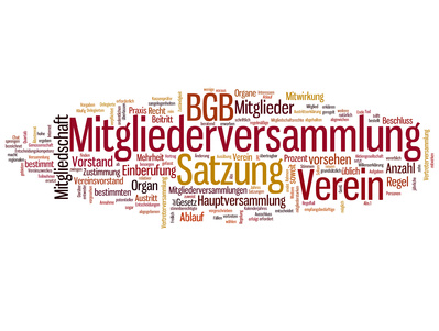 Mitgliederversammlung (Verein, Einladung) © fotodo Fotolia #87449273 